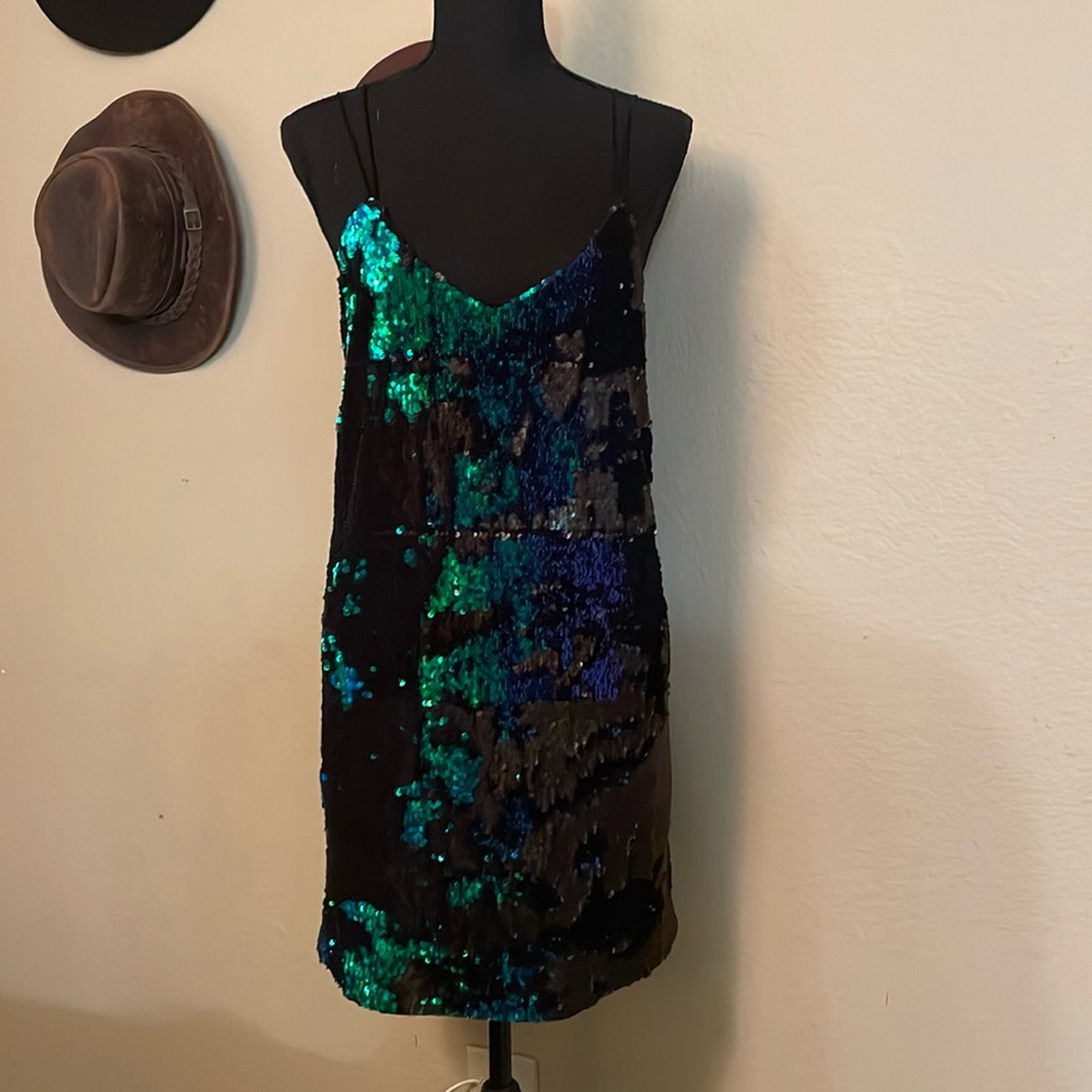 Guess sequence mini party dress